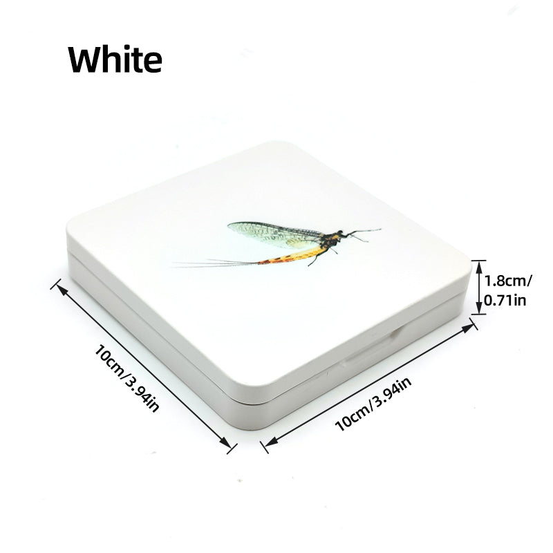 Colorful Metal Dry Fly Bait Essential Fly Fishing Tools & Accessories Box Included