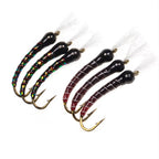 Trout Grayling Epoxy Brass Bead Head Perdigon Nymphs Fishing Fly Lure Bait