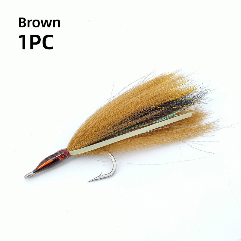 Tarpon Streamers Fly Lures with Stainless Steel Hooks