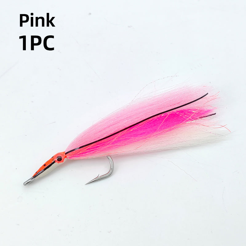 Tarpon Streamers Fly Lures with Stainless Steel Hooks