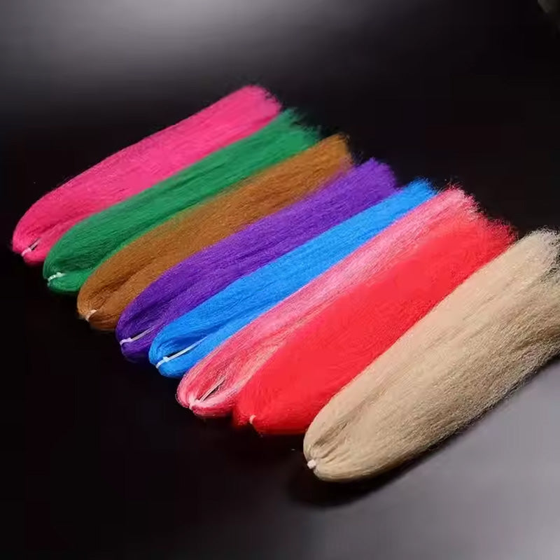 Synthetic Fibers Hairs Environmental Protection Silk Fiber