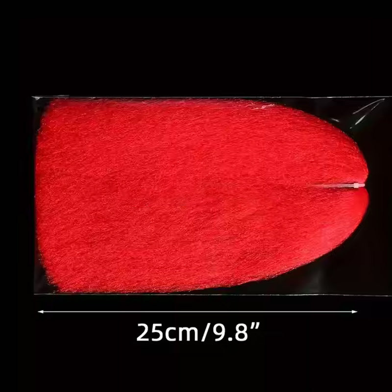 Synthetic Fibers Hairs Environmental Protection Silk Fiber