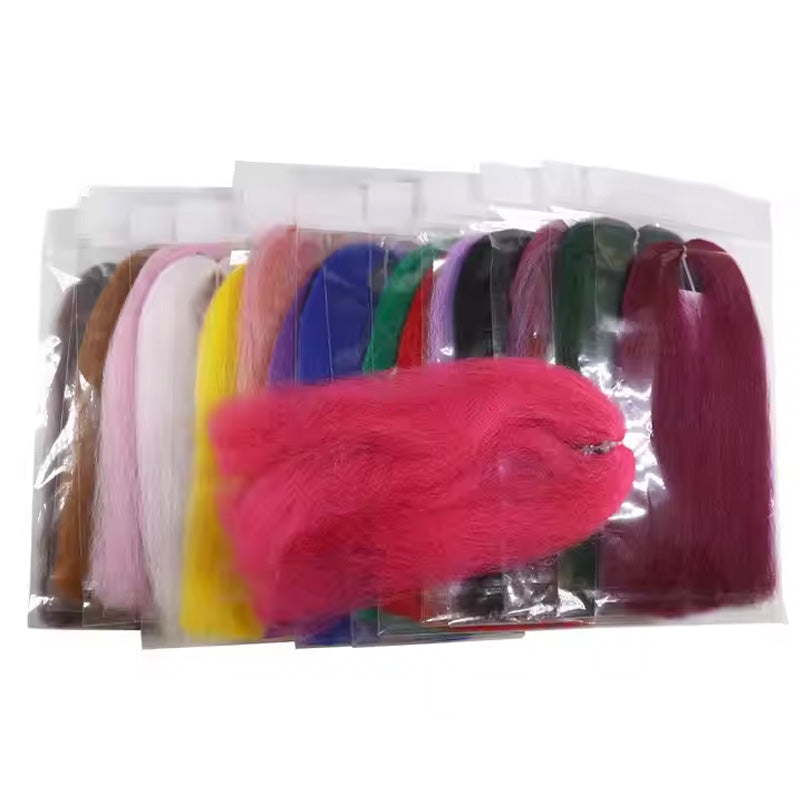 Synthetic Fibers Hairs Environmental Protection Silk Fiber