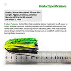 Horn-Head Silicone Skirt Fly Tying Materials