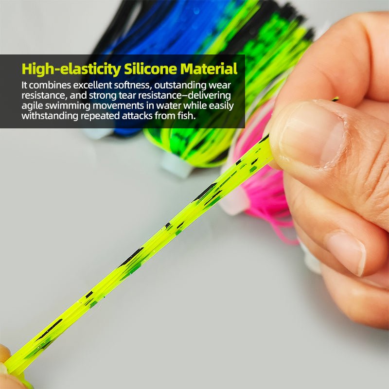 Horn-Head Silicone Skirt Fly Tying Materials