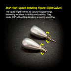 Teardrop-Shaped Drop Shot Weight/ Free Sliding Weight