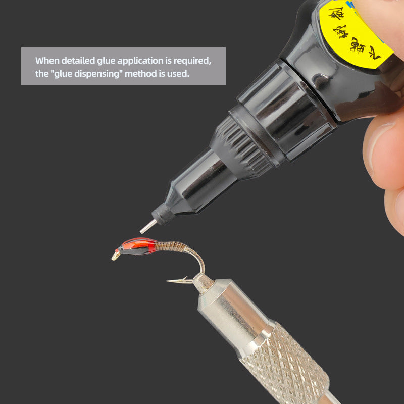 New UV Adhesive Clear Fly Finish - Body Fly Fishing Lure Binding Glue