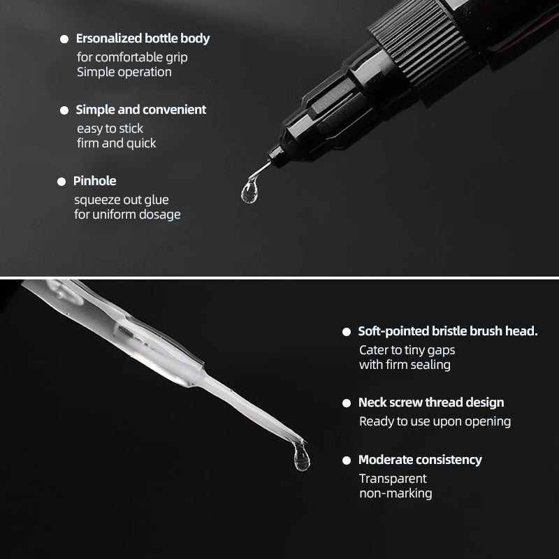 New UV Adhesive Clear Fly Finish - Body Fly Fishing Lure Binding Glue