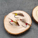 Luminous Nymph Fly Fishing Lures Hand-Tied Fly Tying Hook