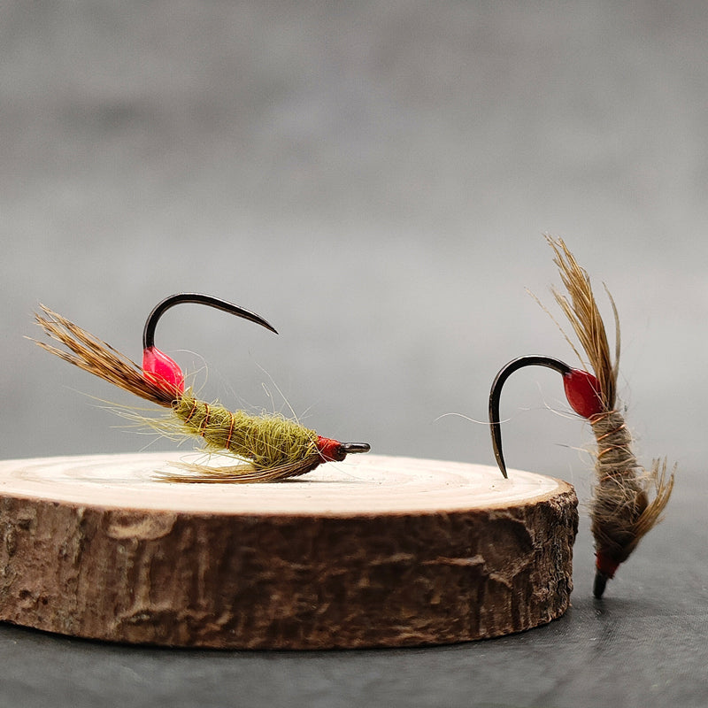 Luminous Nymph Fly Fishing Lures Hand-Tied Fly Tying Hook