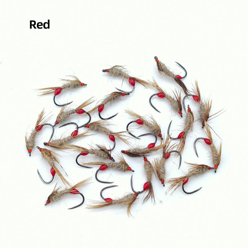 Luminous Nymph Fly Fishing Lures Hand-Tied Fly Tying Hook