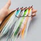 Multi-Color Big Red-Eyed Simulated Baitfish Streamer Fly