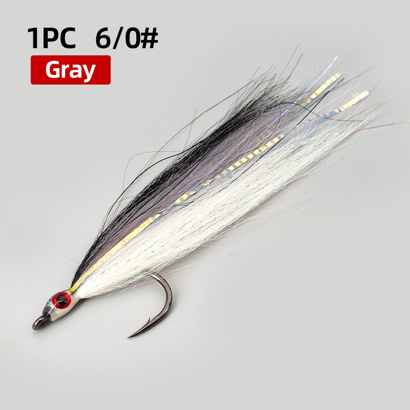 Multi-Color Big Red-Eyed Simulated Baitfish Streamer Fly