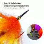 Big-Eyed Artificial Baitfish Streamer Fly Fishing Tackle Lure Fly Fishing Flies