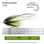 Multi-Color Big-Eyed Simulated Baitfish Streamer Fly Fishing Tackle Lure Fly Fishing Flies