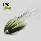 Multi-Color Big-Eyed Simulated Baitfish Streamer Fly Fishing Tackle Lure Fly Fishing Flies