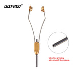 Brass handle Bobbin Holder with Smooth Line Release