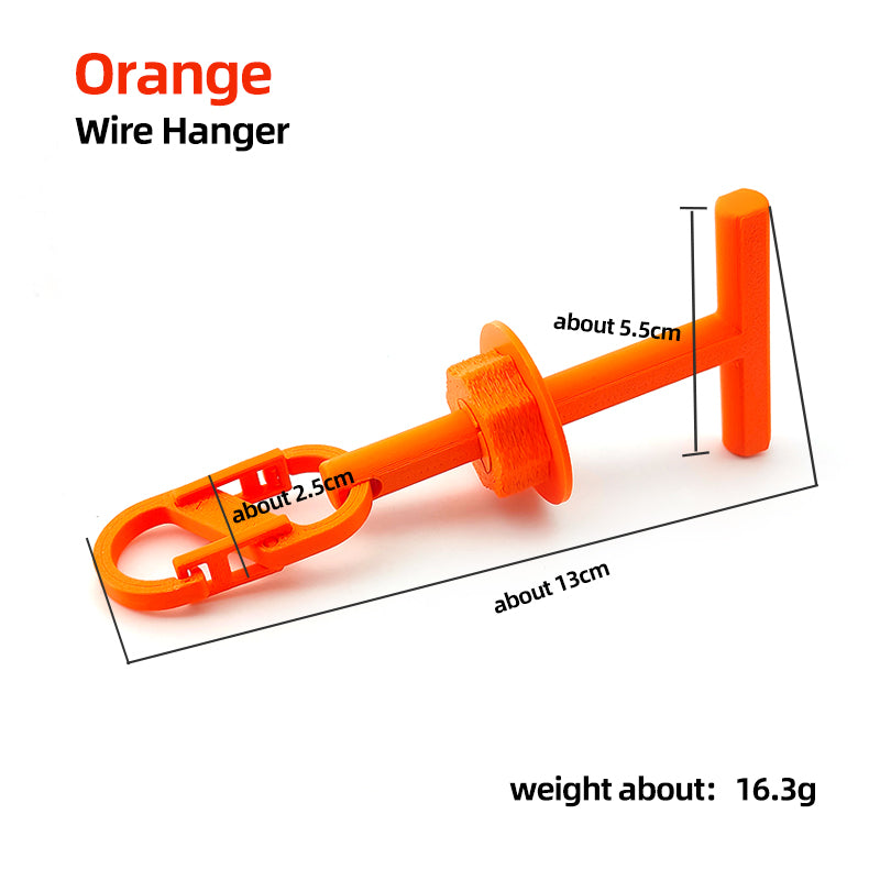 Magnetic Fishing Rod Holder with Fly Tying Tools Hackle Gauge Line Holder Bead and Bare Hook Tray-Plier Type