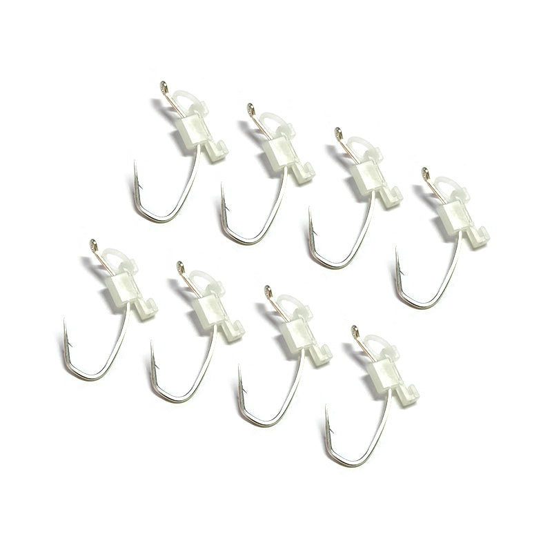 Luminous Live Shrimp Hook - Special Spring Shrimp Back Hook for Floating Shrimp Rig