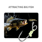 Luminous Live Shrimp Hook - Special Spring Shrimp Back Hook for Floating Shrimp Rig