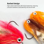 Big-Eyed Artificial Baitfish Streamer Fly Fishing Tackle Lure