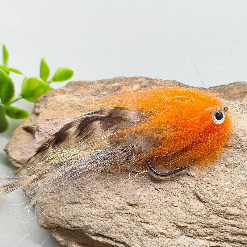 Big-Eyed Artificial Baitfish Streamer Fly Fishing Tackle Lure