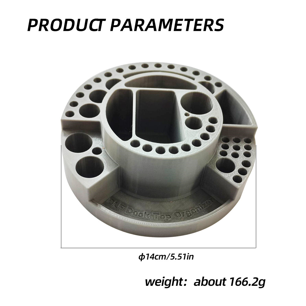 Table Organizer Fly Tying Station Accessory Tool for Fly Tying Storage Box