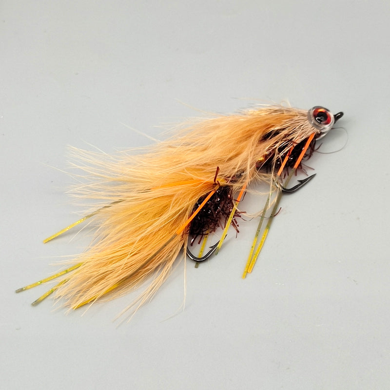 Realistic insect bait fishing lure, articulated, suitable for trout in rivers & lakes.