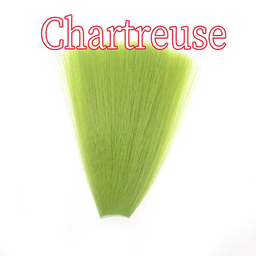 Faux Bucktail Material fly Tying Material tapered Synthetic Fiber