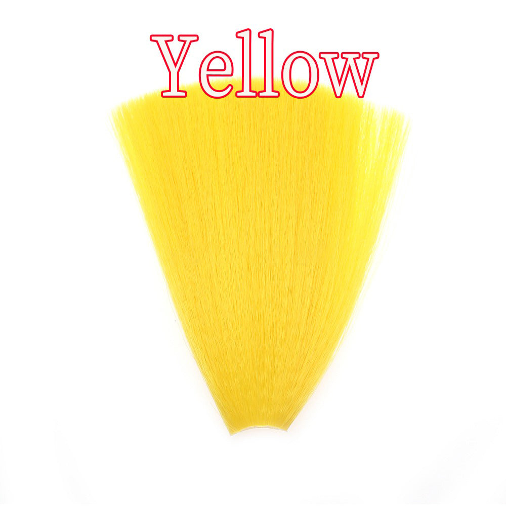 Faux Bucktail Material fly Tying Material tapered Synthetic Fiber