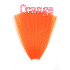 Faux Bucktail Material fly Tying Material tapered Synthetic Fiber