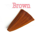 Faux Bucktail Material fly Tying Material tapered Synthetic Fiber