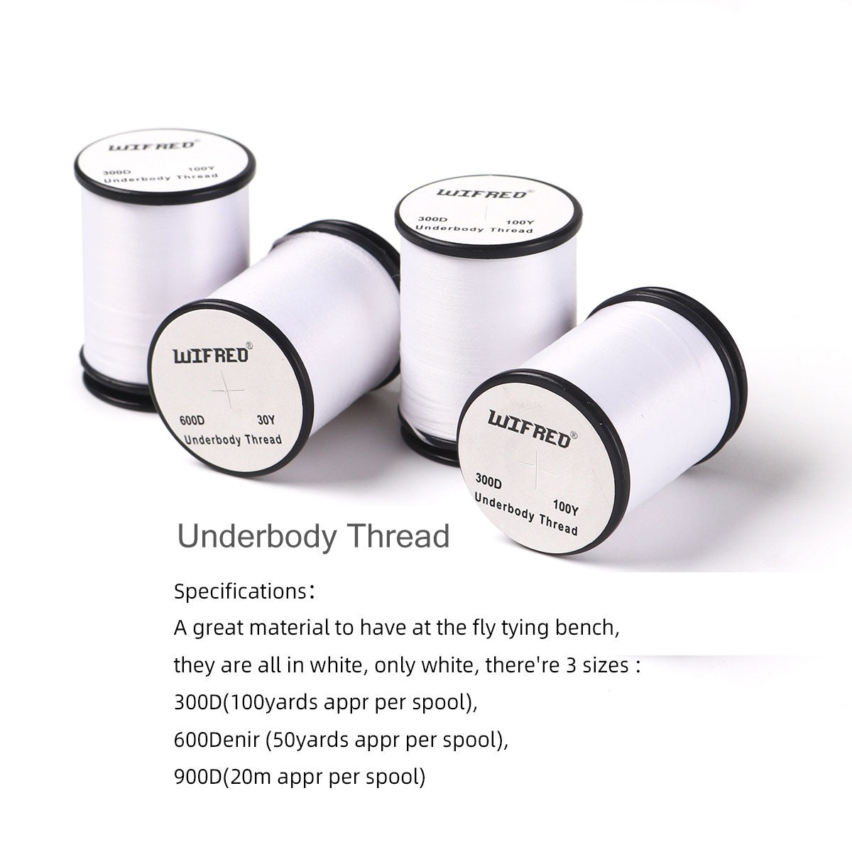 300D/600D/900D Fly Tying Thread underbody Fly Tying Material