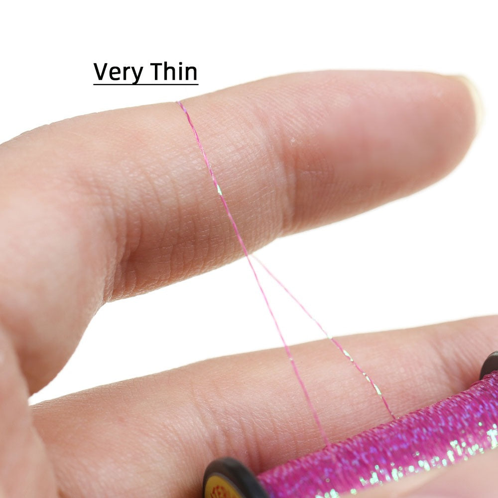 Fly Fishing Lure Material plastic Tinsel Material
