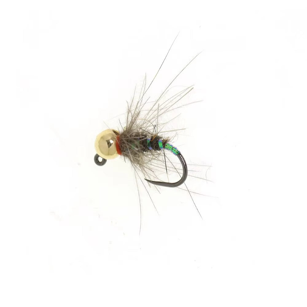 Tungsten Beadhead Cdc Jig Nymph Fly Wet Euro Nymph Barbless Jig Hook