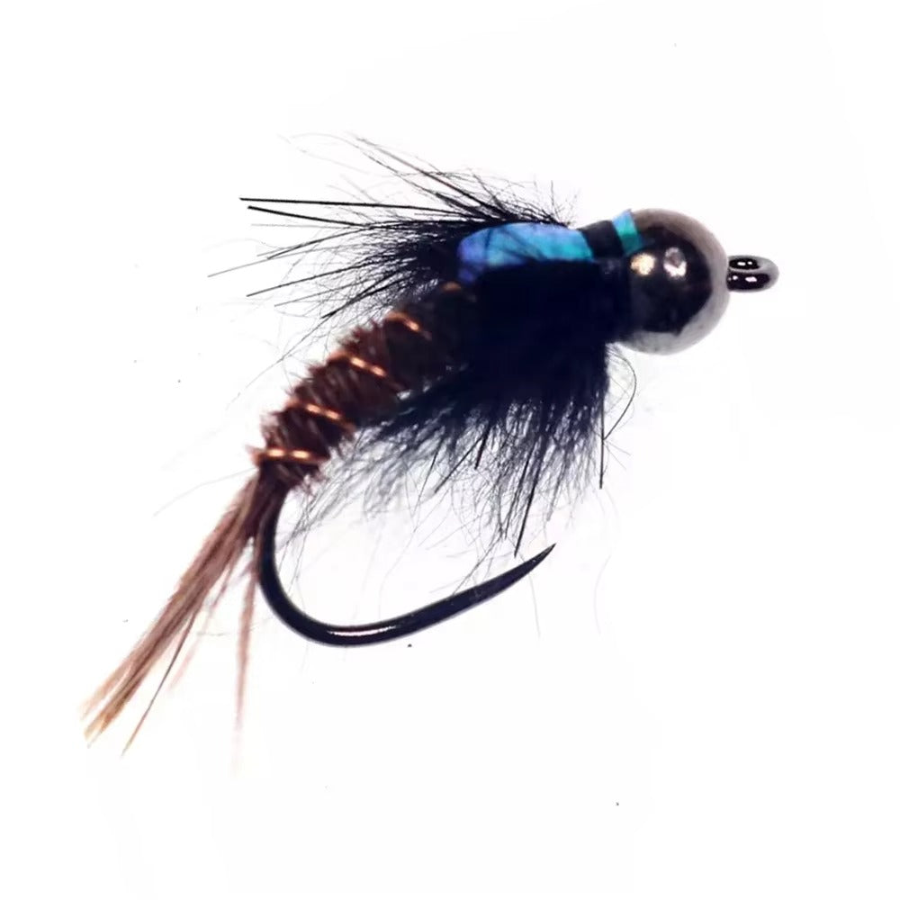 Tungsten Bead Head Fishing Fly nymph Fly jig Hook