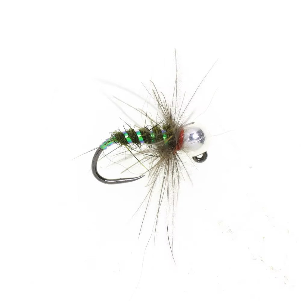 Tungsten Beadhead Cdc Jig Nymph Fly Wet Euro Nymph Barbless Jig Hook