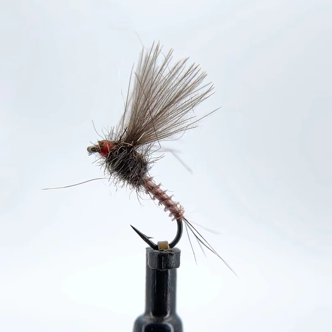 Cdc Wing Mayfly Barbed Fly Tying Hook Dry Fly Artificial Insect Bait