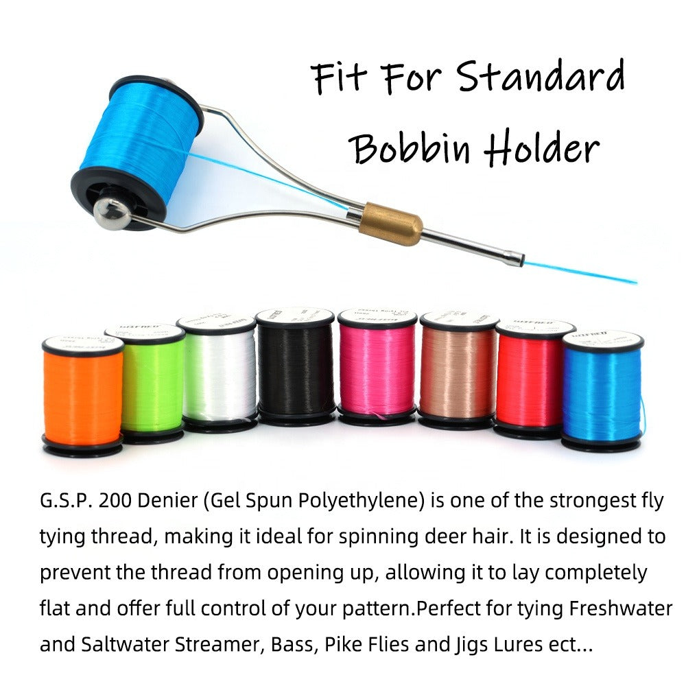 Fishing 200 Denier G.s.p Fly Tying Polyethylene Thread