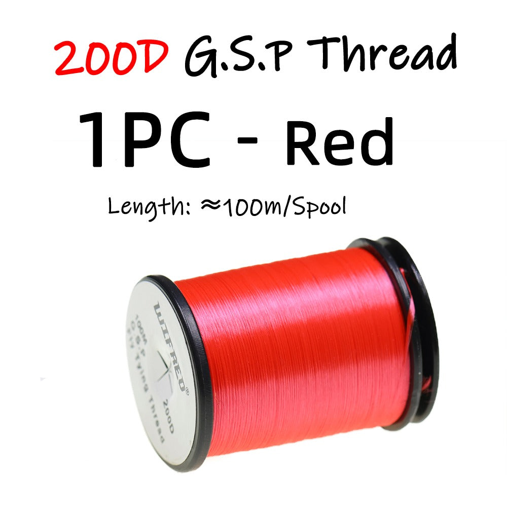 Fishing 200 Denier G.s.p Fly Tying Polyethylene Thread