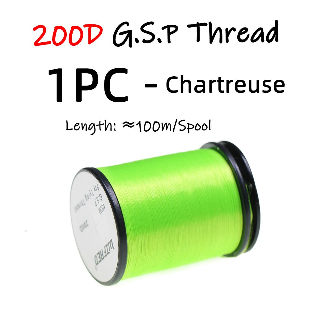 Fishing 200 Denier G.s.p Fly Tying Polyethylene Thread