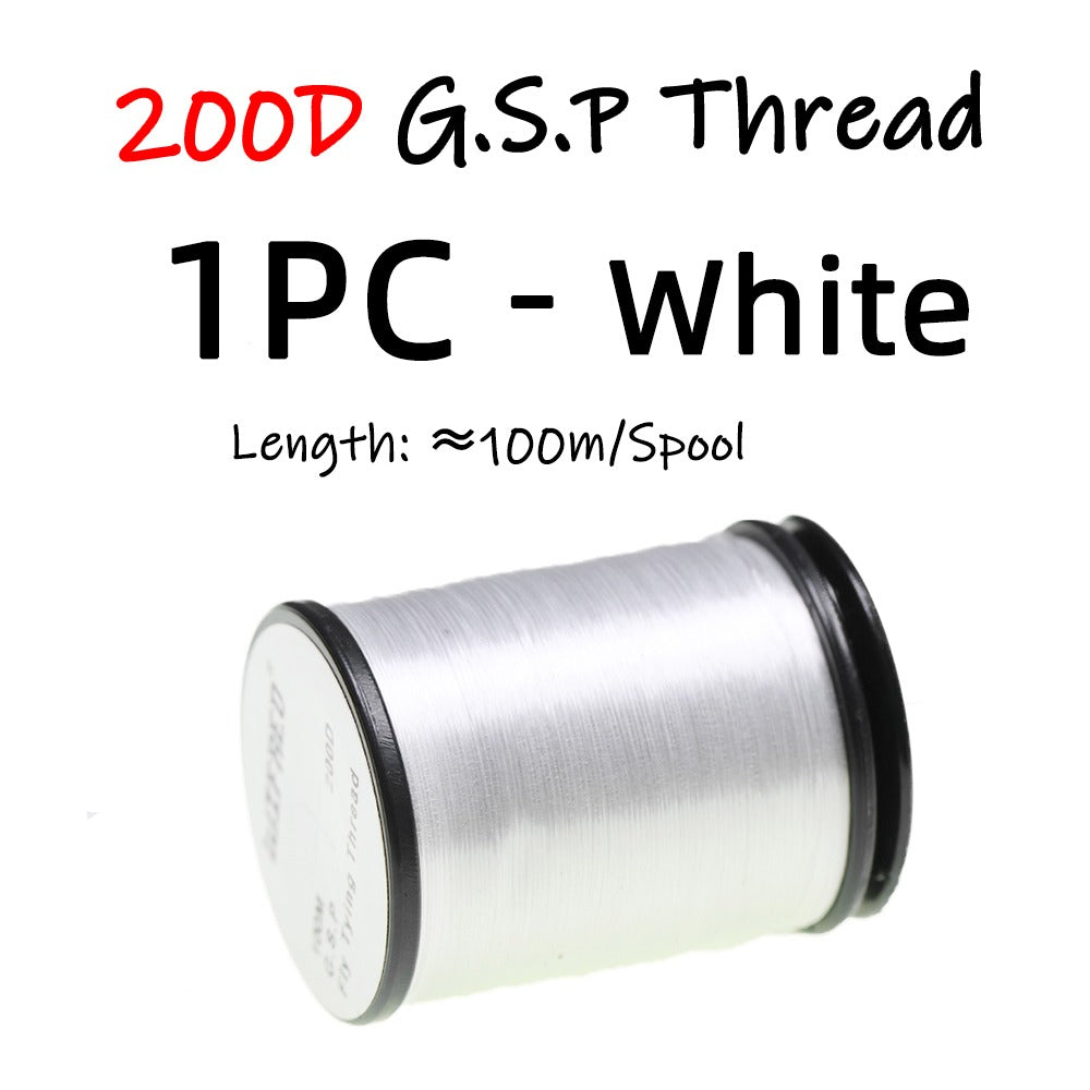 Fishing 200 Denier G.s.p Fly Tying Polyethylene Thread