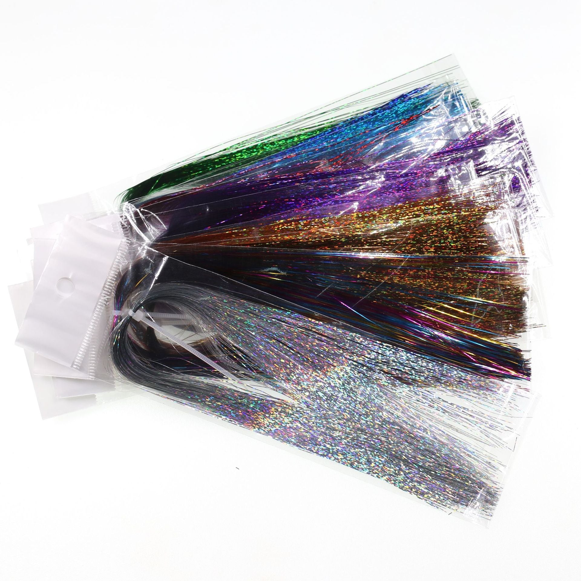 Laser Flat Lurex Thread Tying Material