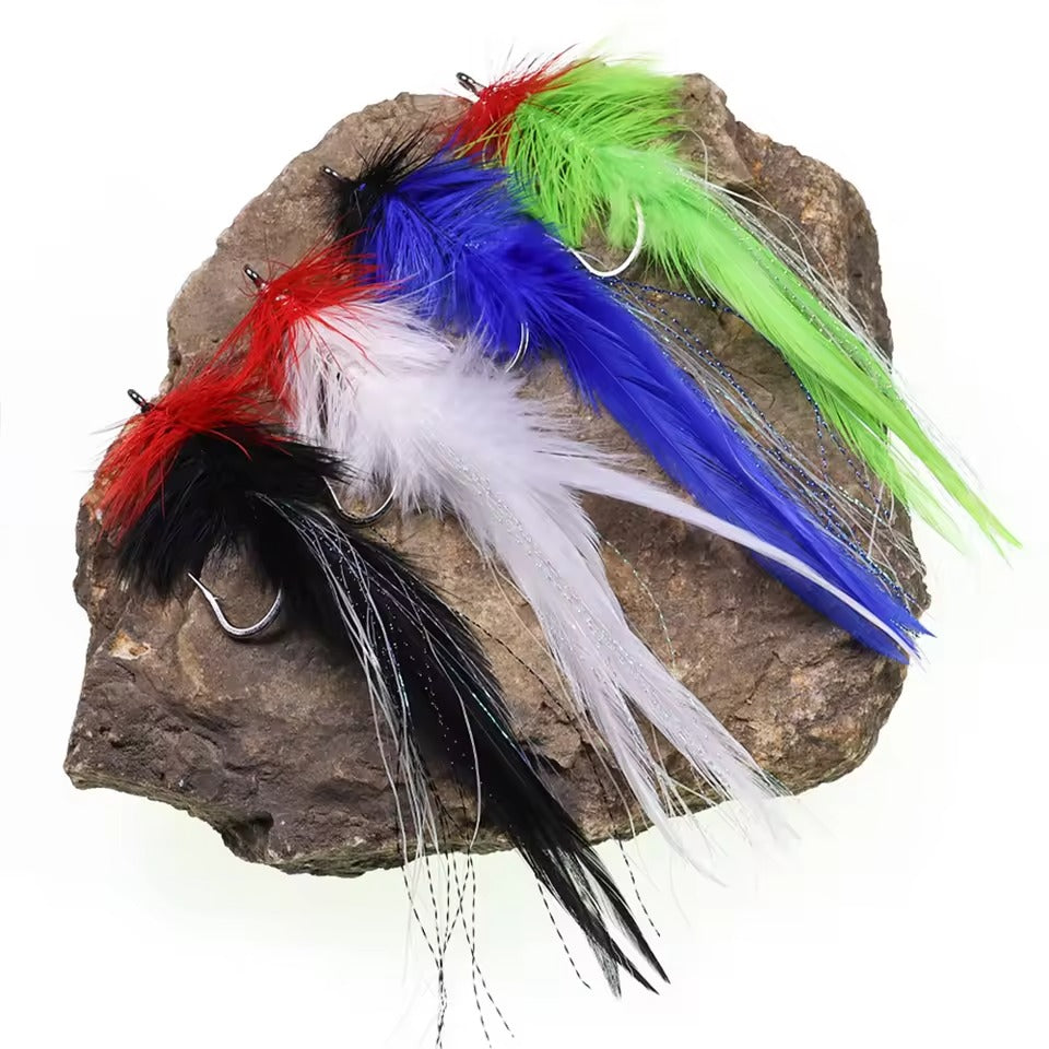 Rooster Hackle Seaducer Streamer Fly