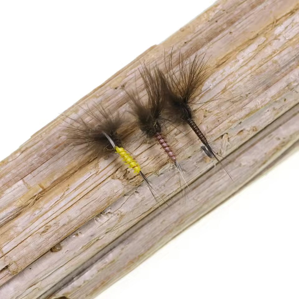 Cdc Wing Mayfly Barbed Fly Tying Hook Dry Fly Artificial Insect Bait