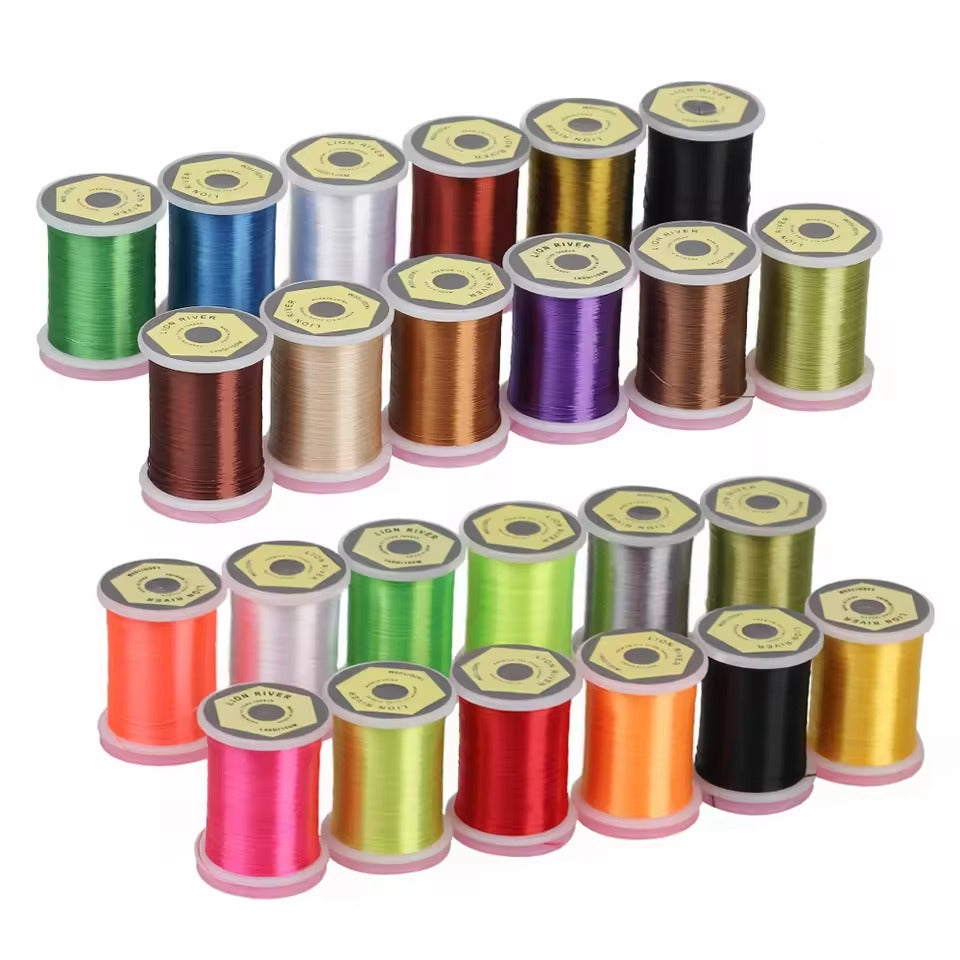 140d Fly Tying Thread Twisted Floss Line Binding Threads