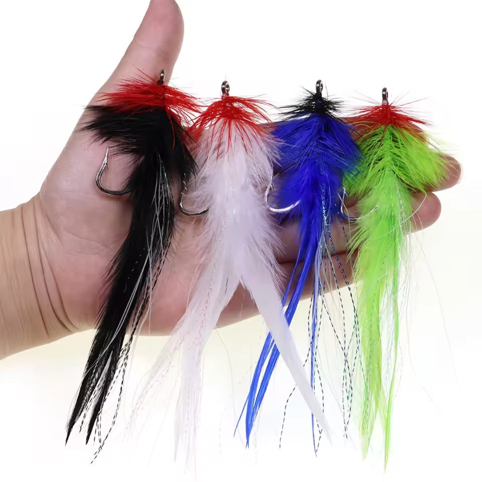 Rooster Hackle Seaducer Streamer Fly