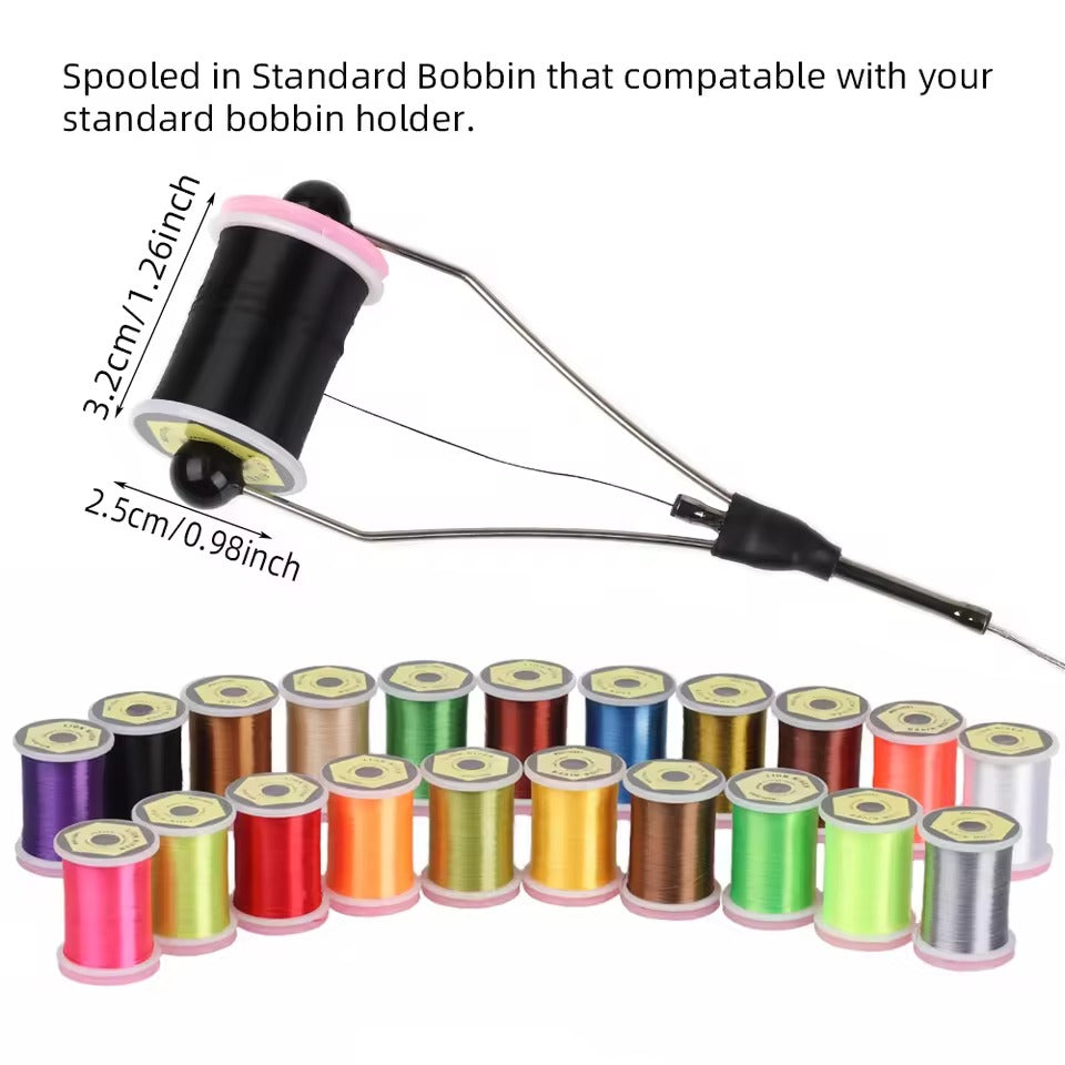 140d Fly Tying Thread Twisted Floss Line Binding Threads