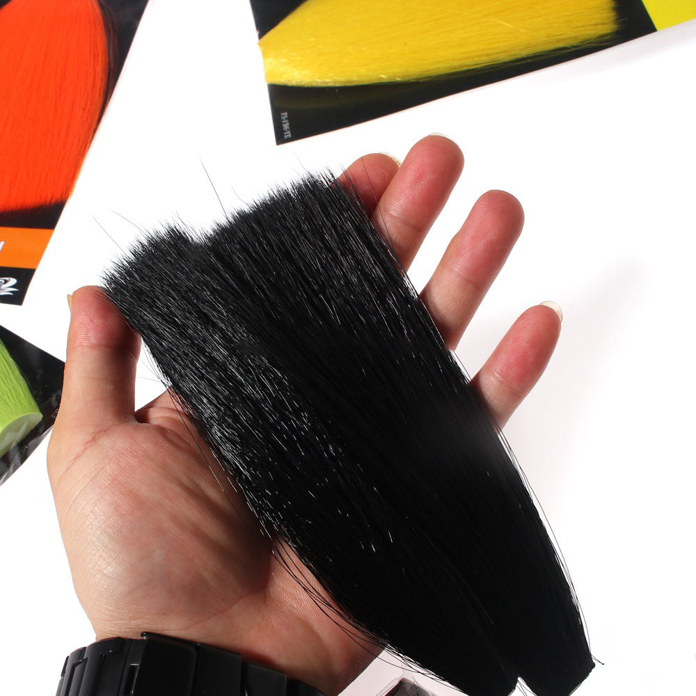 Faux Bucktail Material fly Tying Material tapered Synthetic Fiber