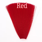 Faux Bucktail Material fly Tying Material tapered Synthetic Fiber